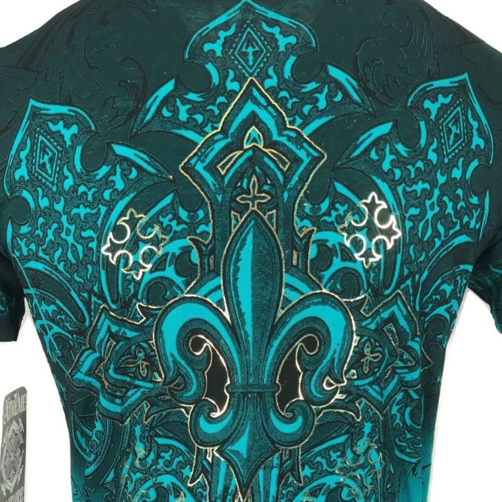 XTREME COUTURE by AFFLICTION Men T-Shirt MOMENTUM - Picture 5 of 6